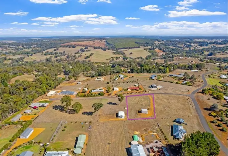 Main view of Homely land listing, 3 Devon Place, Bridgetown WA 6255