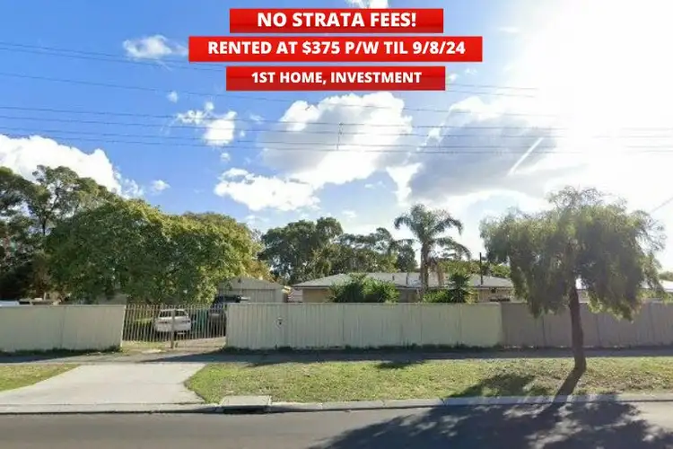 Main view of Homely semi-detached listing, 82B Parade Road, Withers WA 6230