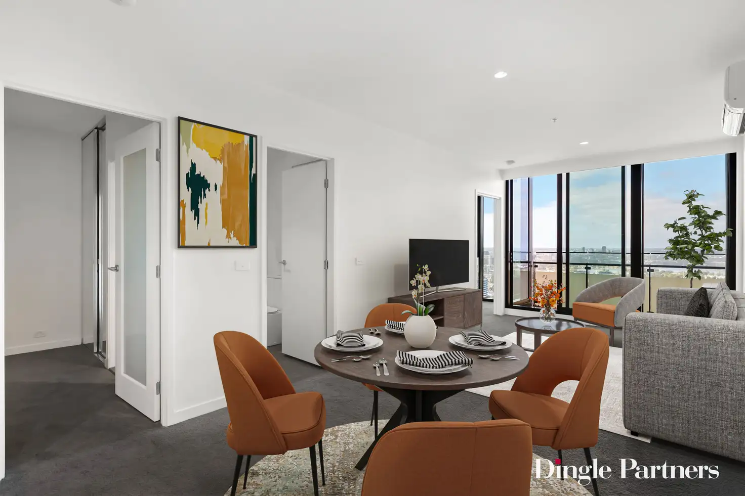 Main view of Homely apartment listing, 3507/45 Clarke Street, Southbank VIC 3006