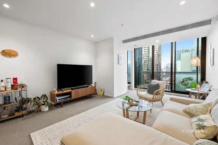 Second view of Homely apartment listing, 2705/151 City Road, Southbank VIC 3006