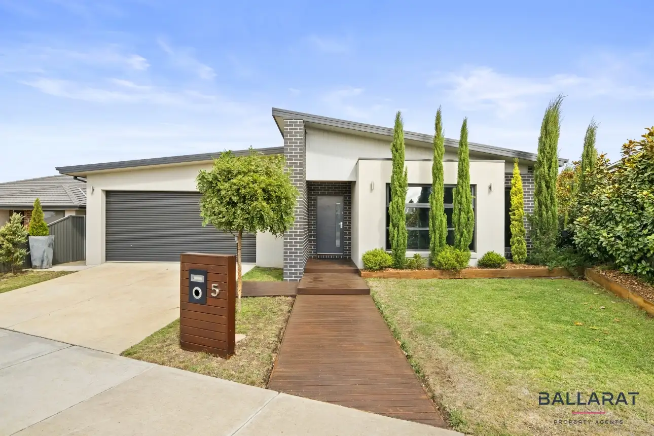 Main view of Homely house listing, 5 Yates Street, Lucas VIC 3350