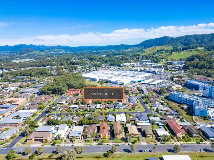 Main view of Homely unit listing, 1/27 York Street, Coffs Harbour NSW 2450