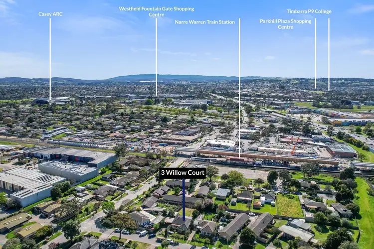 Third view of Homely house listing, 3 Willow Court, Narre Warren VIC 3805