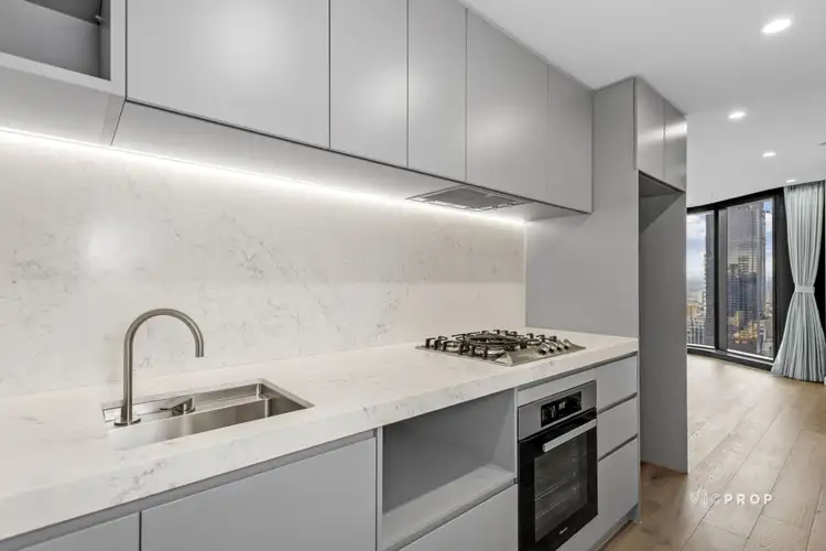 Third view of Homely apartment listing, 3307/371 Little Lonsdale Street, Melbourne VIC 3000