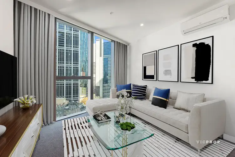 Second view of Homely apartment listing, 1710/228 La Trobe Street, Melbourne VIC 3000