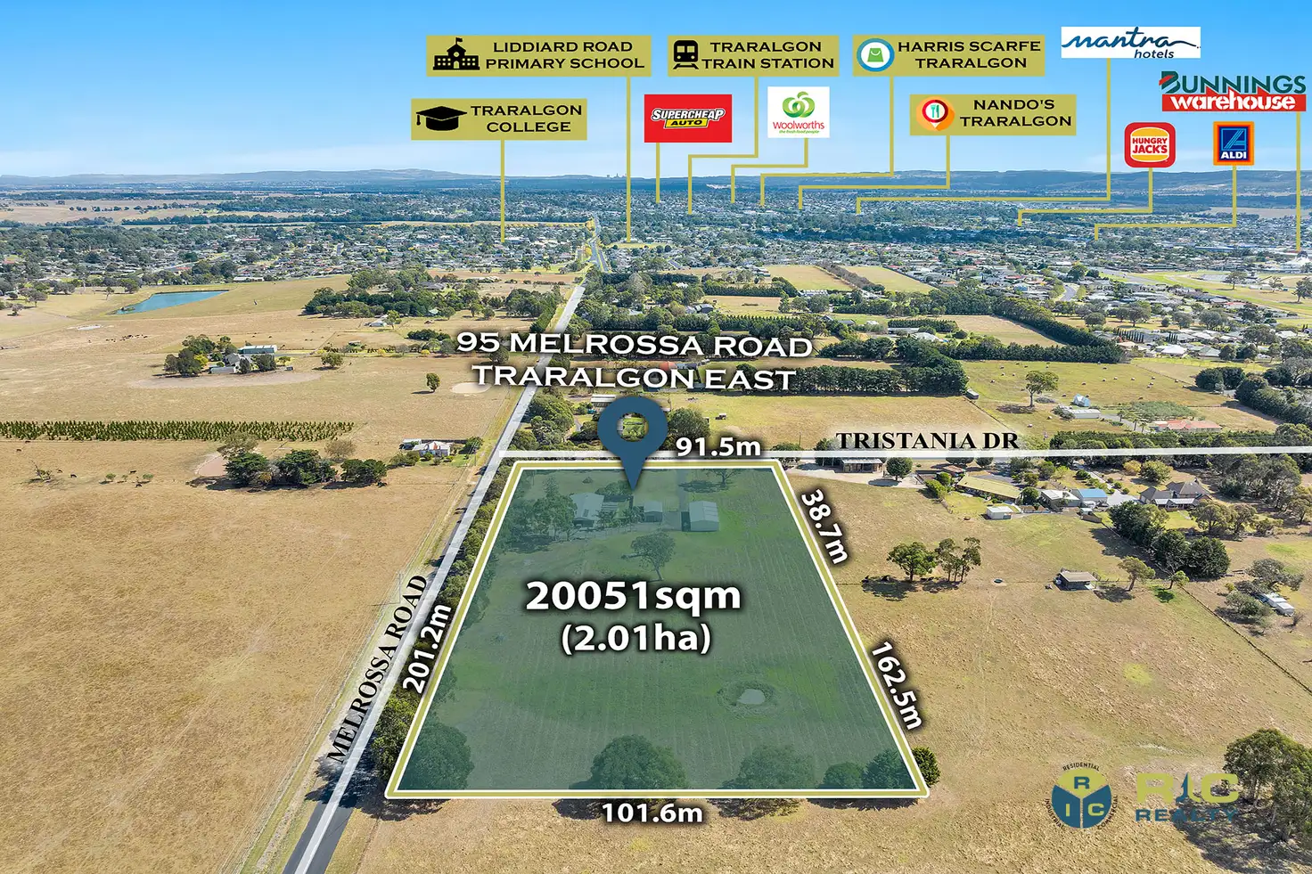 Main view of Homely house listing, 95 Melrossa Road, Traralgon VIC 3844