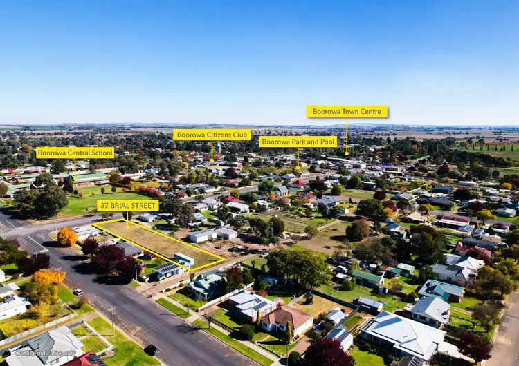 Second view of Homely land listing, 37 Brial Street, Boorowa NSW 2586