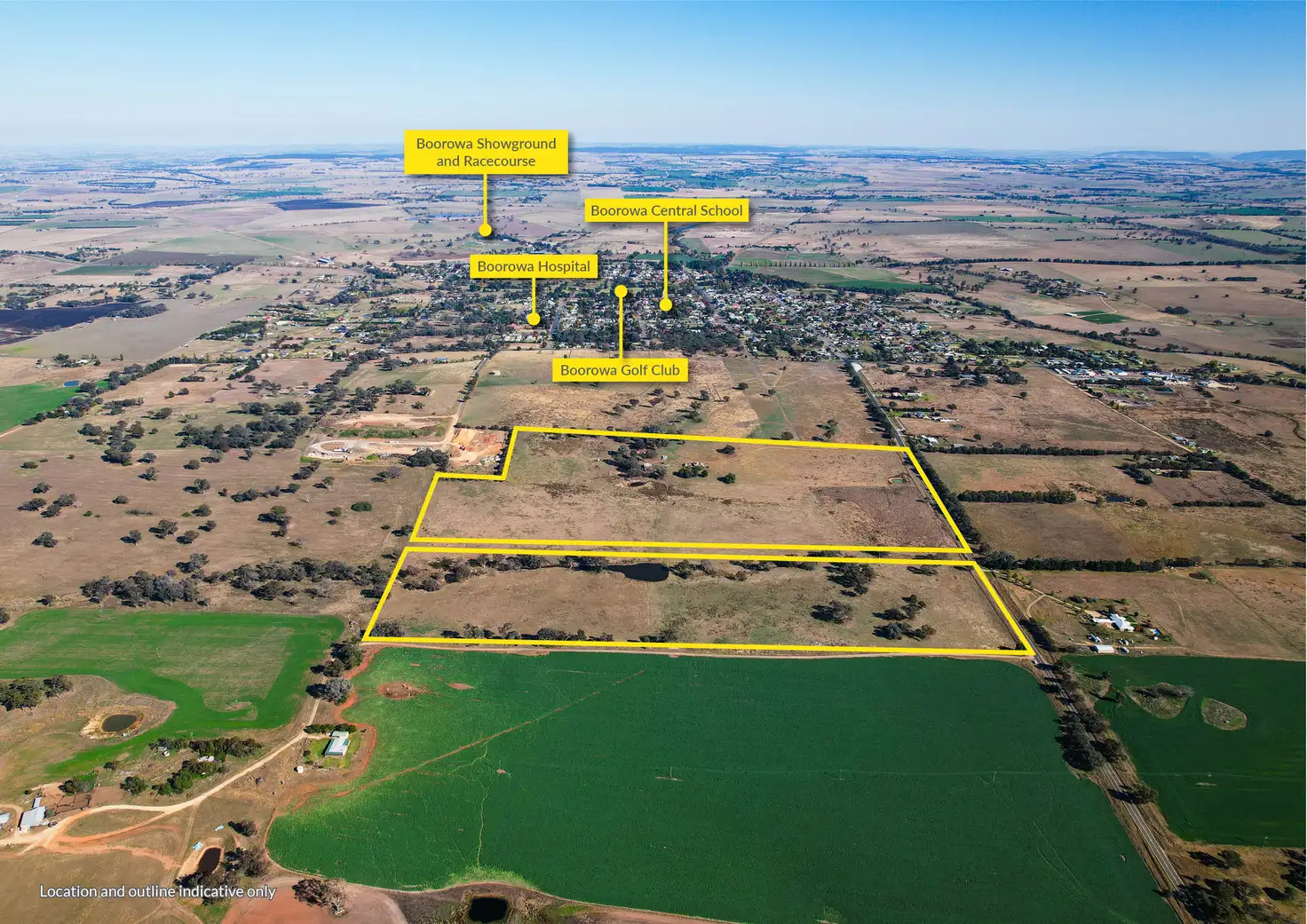 Main view of Homely land listing, 1887 Rye Park Road, Boorowa NSW 2586