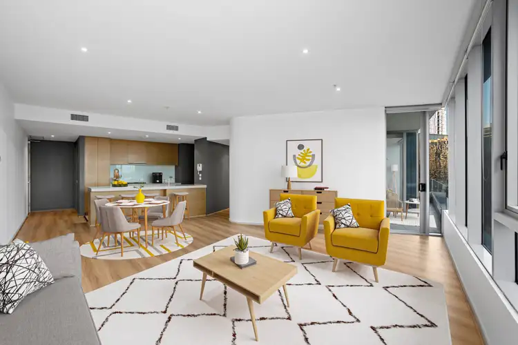 Fourth view of Homely apartment listing, 602/2 Newquay Promenade, Docklands VIC 3008