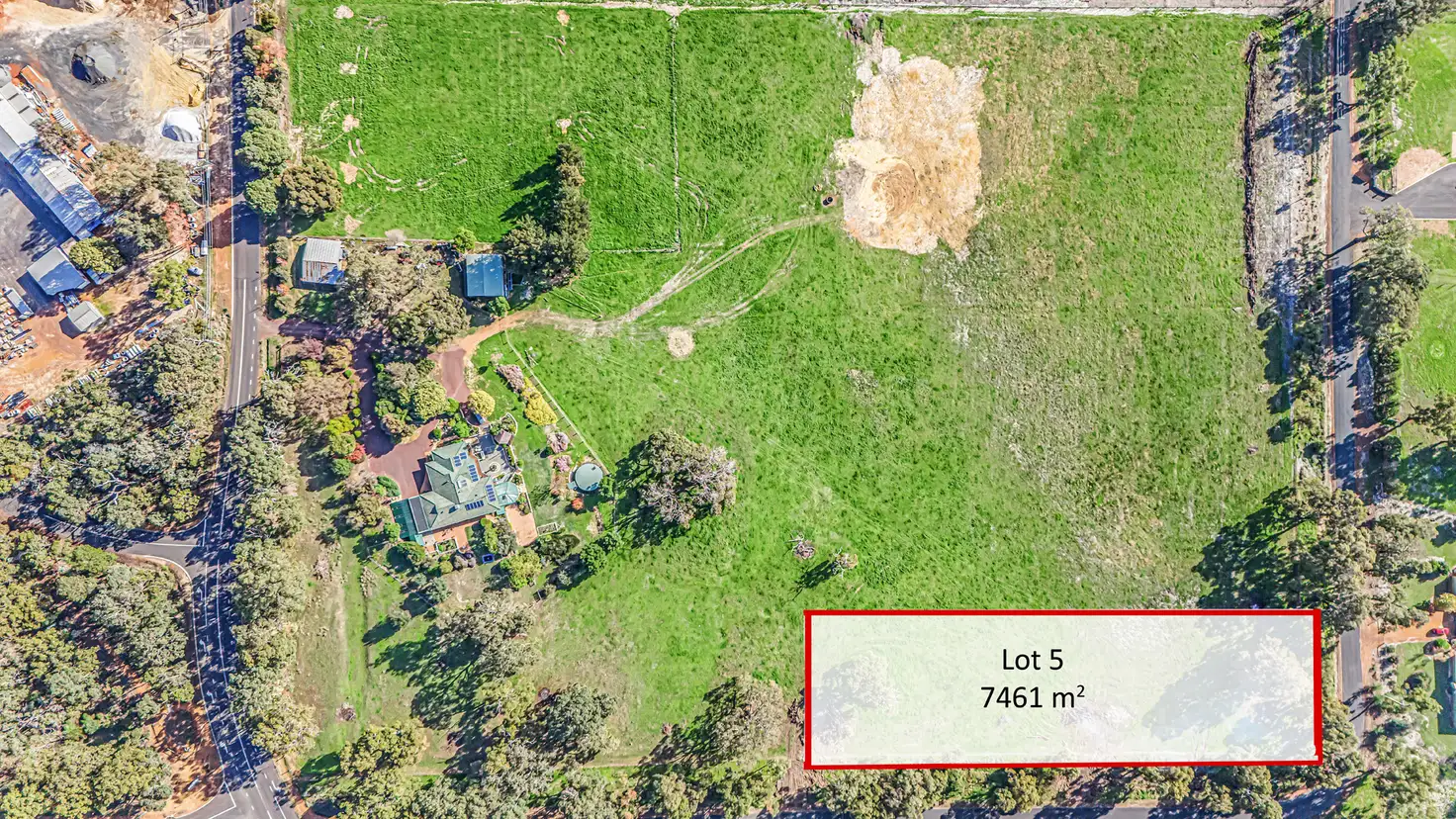 Main view of Homely land listing, LOT Lot 5, 84 Mcdowell Street, Waroona WA 6215