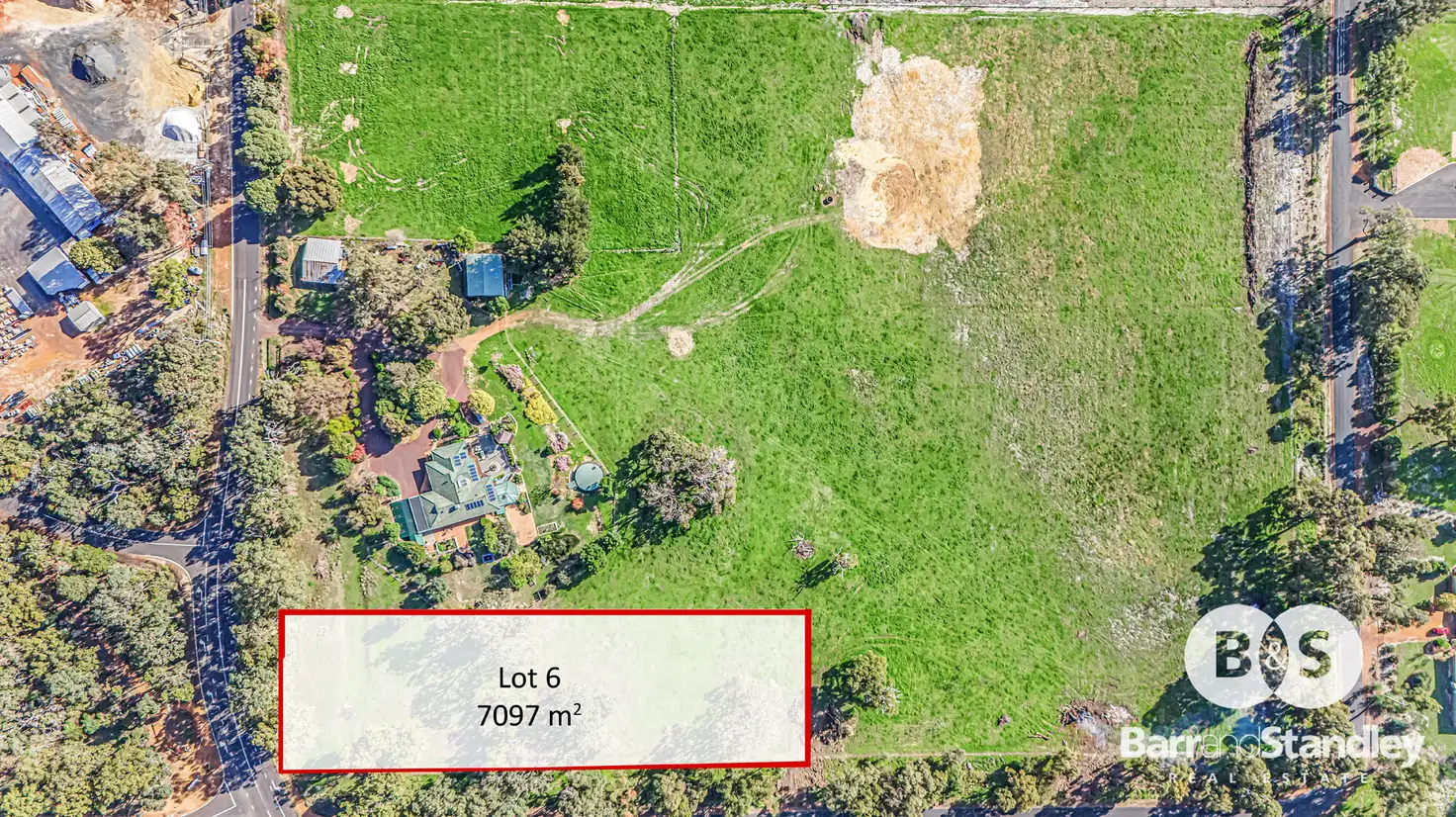 Main view of Homely land listing, LOT Lot 6, 84 Mcdowell Street, Waroona WA 6215