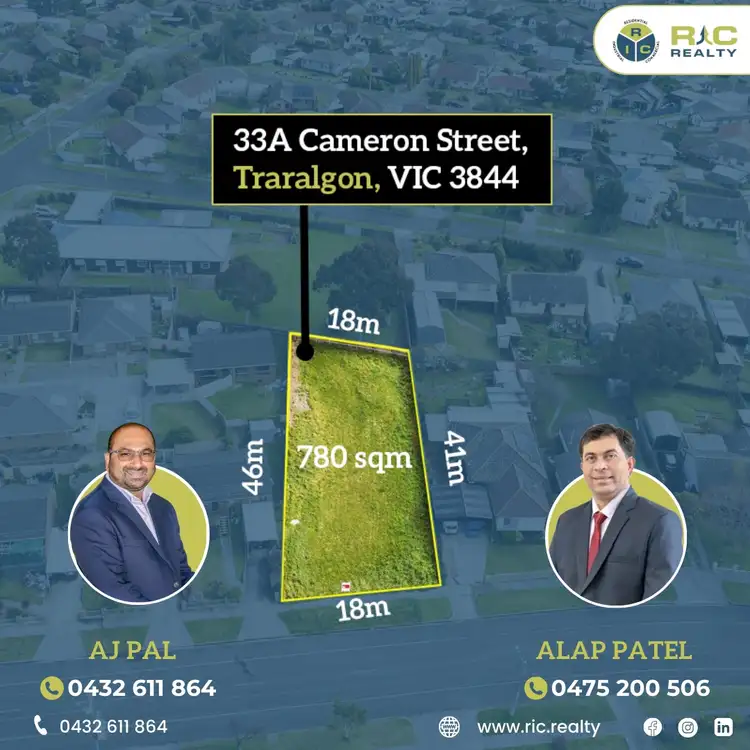 Second view of Homely land listing, 33A Cameron Street, Traralgon VIC 3844
