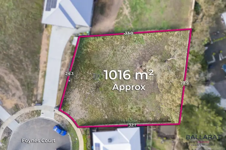 Third view of Homely land listing, 8 Foynes Court, Brown Hill VIC 3350