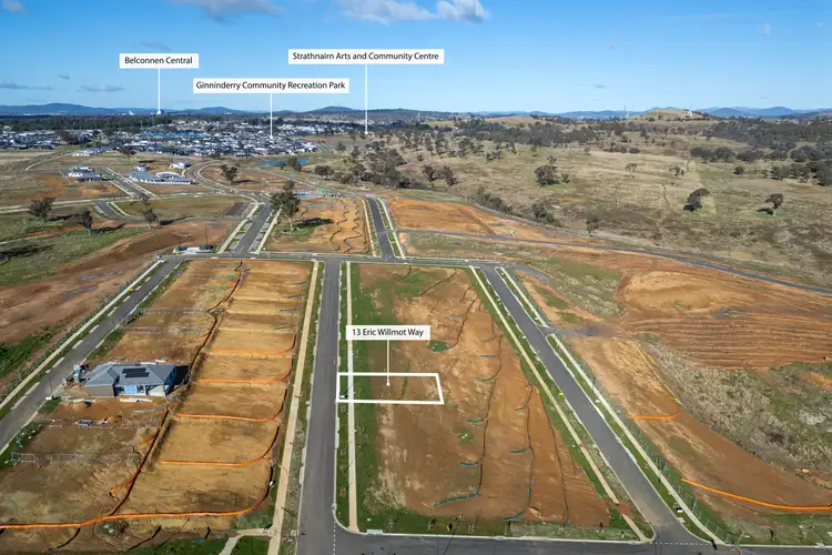 Third view of Homely land listing, 13 Eric Willmot Way, Macnamara ACT 2615