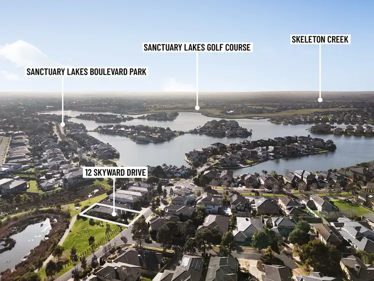 Second view of Homely house listing, 12 Skyward Drive, Sanctuary Lakes VIC 3030
