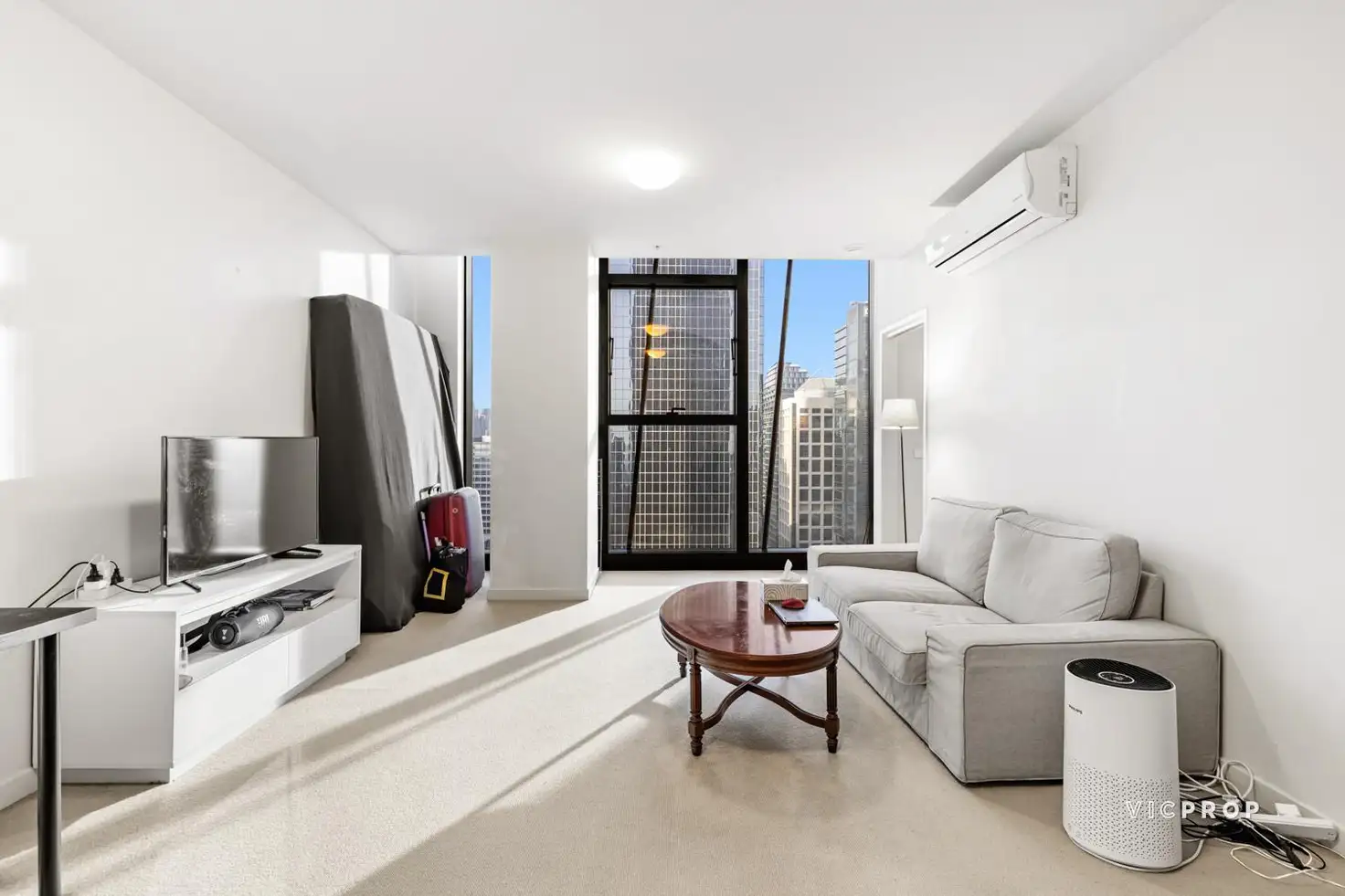 Main view of Homely apartment listing, 3203/568 Collins Street, Melbourne VIC 3000
