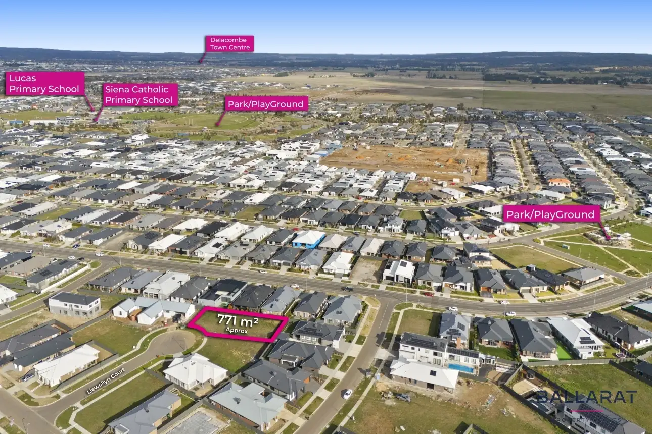 Main view of Homely land listing, 4 Llewellyn Court, Lucas VIC 3350