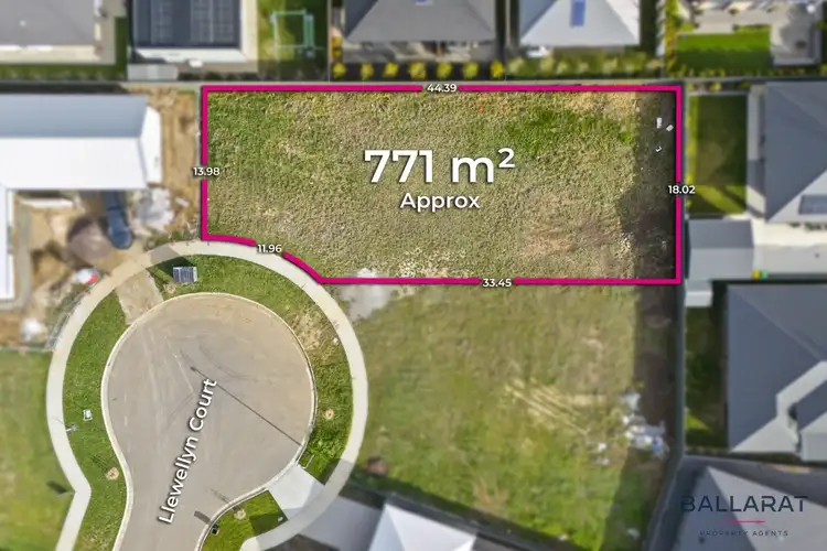 Second view of Homely land listing, 4 Llewellyn Court, Lucas VIC 3350