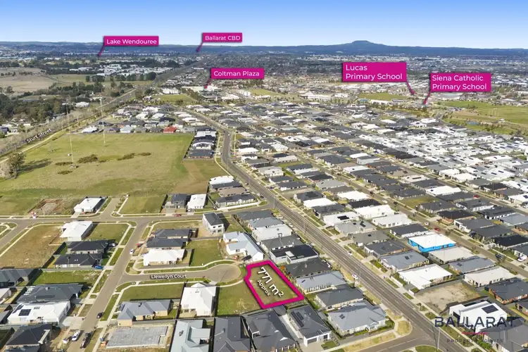 Fourth view of Homely land listing, 4 Llewellyn Court, Lucas VIC 3350