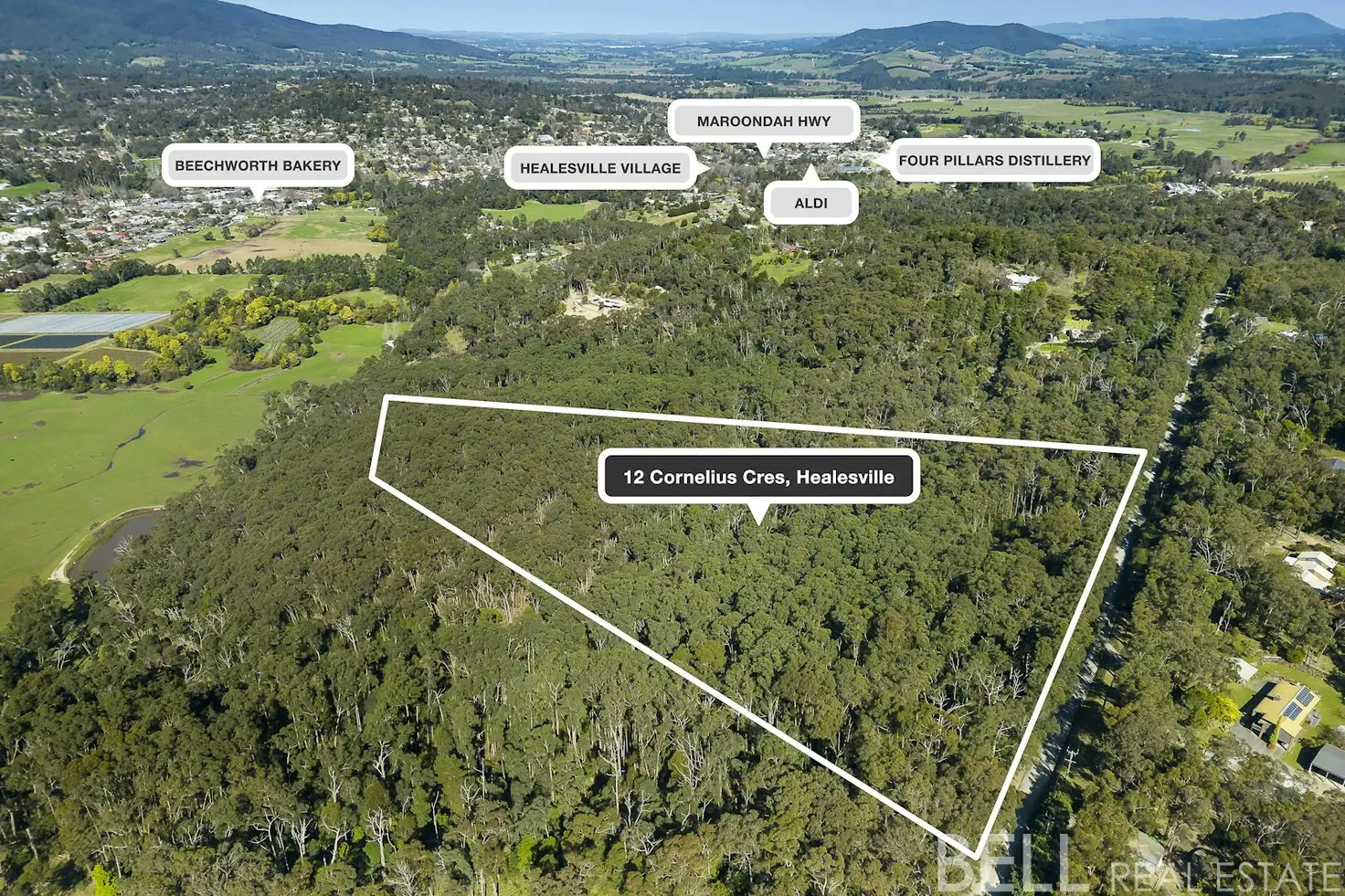 Main view of Homely land listing, 12 Cornelius Crescent, Healesville VIC 3777