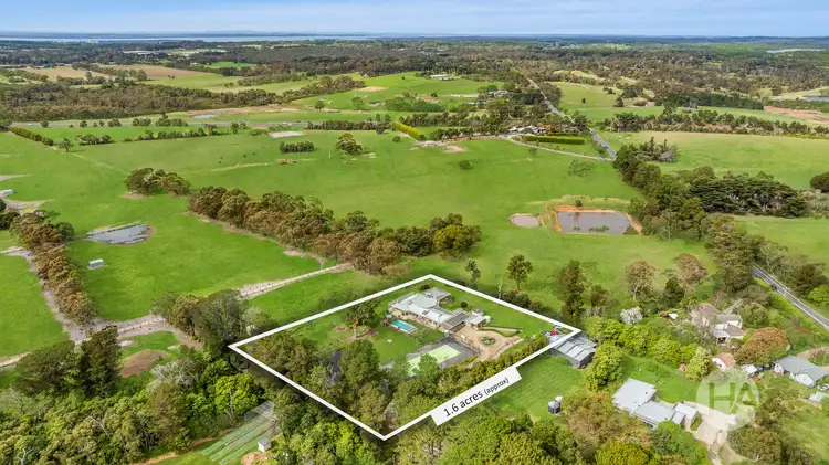 Main view of Homely rural property listing, 1 Bishop Road, Moorooduc VIC 3933