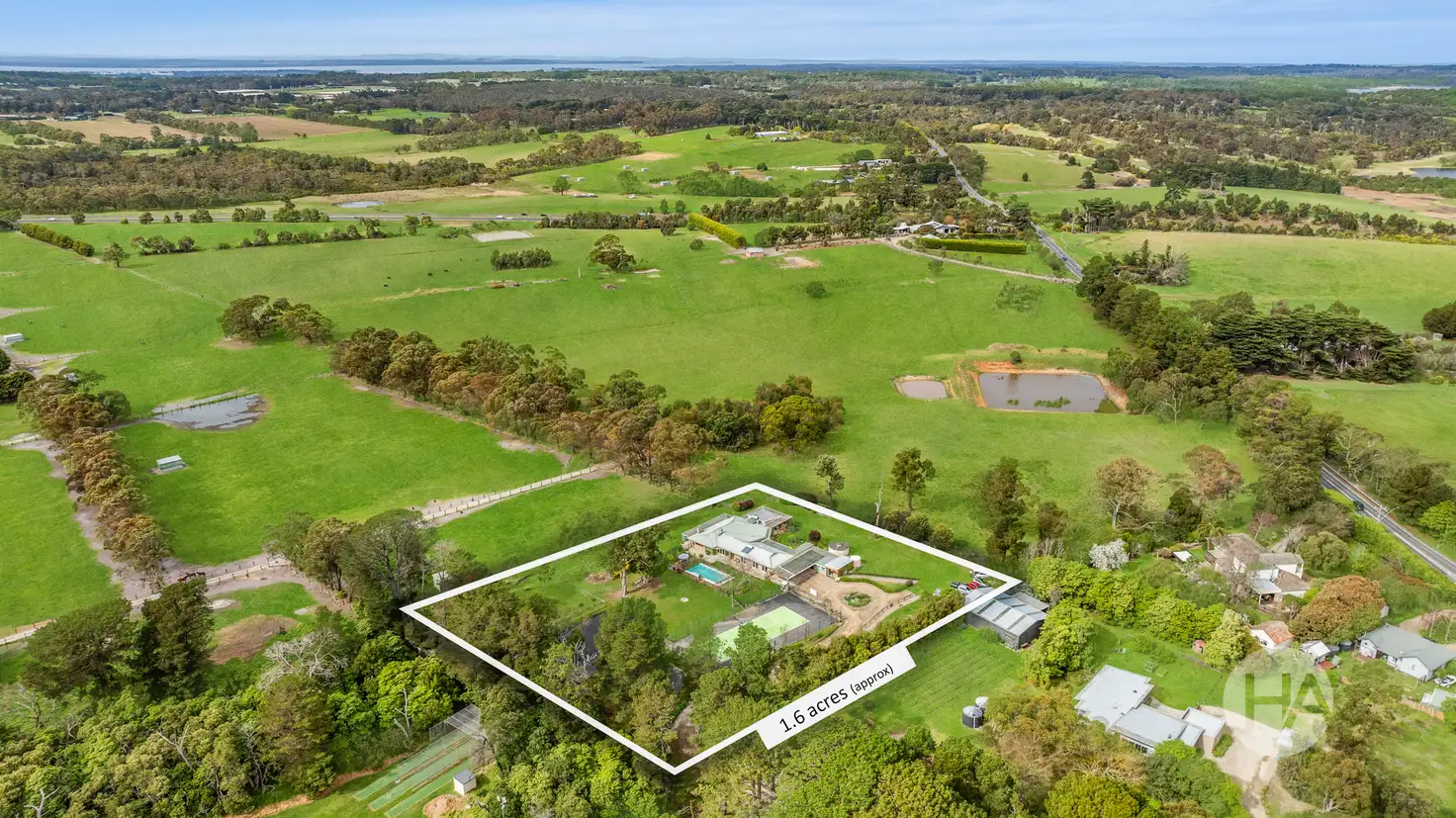 Main view of Homely rural property listing, 1 Bishop Road, Moorooduc VIC 3933