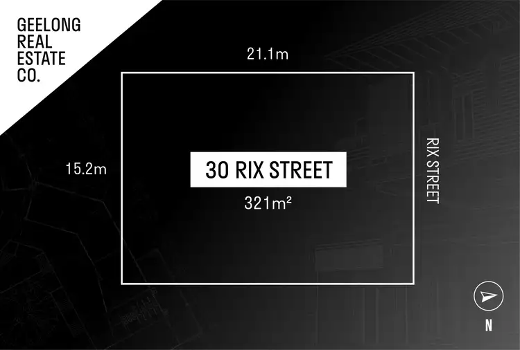 Main view of Homely land listing, 30 Rix Street, Herne Hill VIC 3218