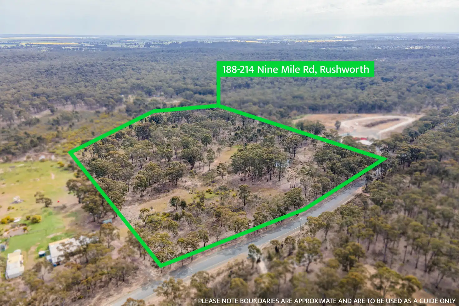 Main view of Homely land listing, 188-214 Nine Mile Road, Rushworth VIC 3612