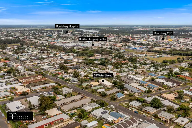 Main view of Homely block of units listing, 1-4/18 Water Street, Bundaberg South QLD 4670