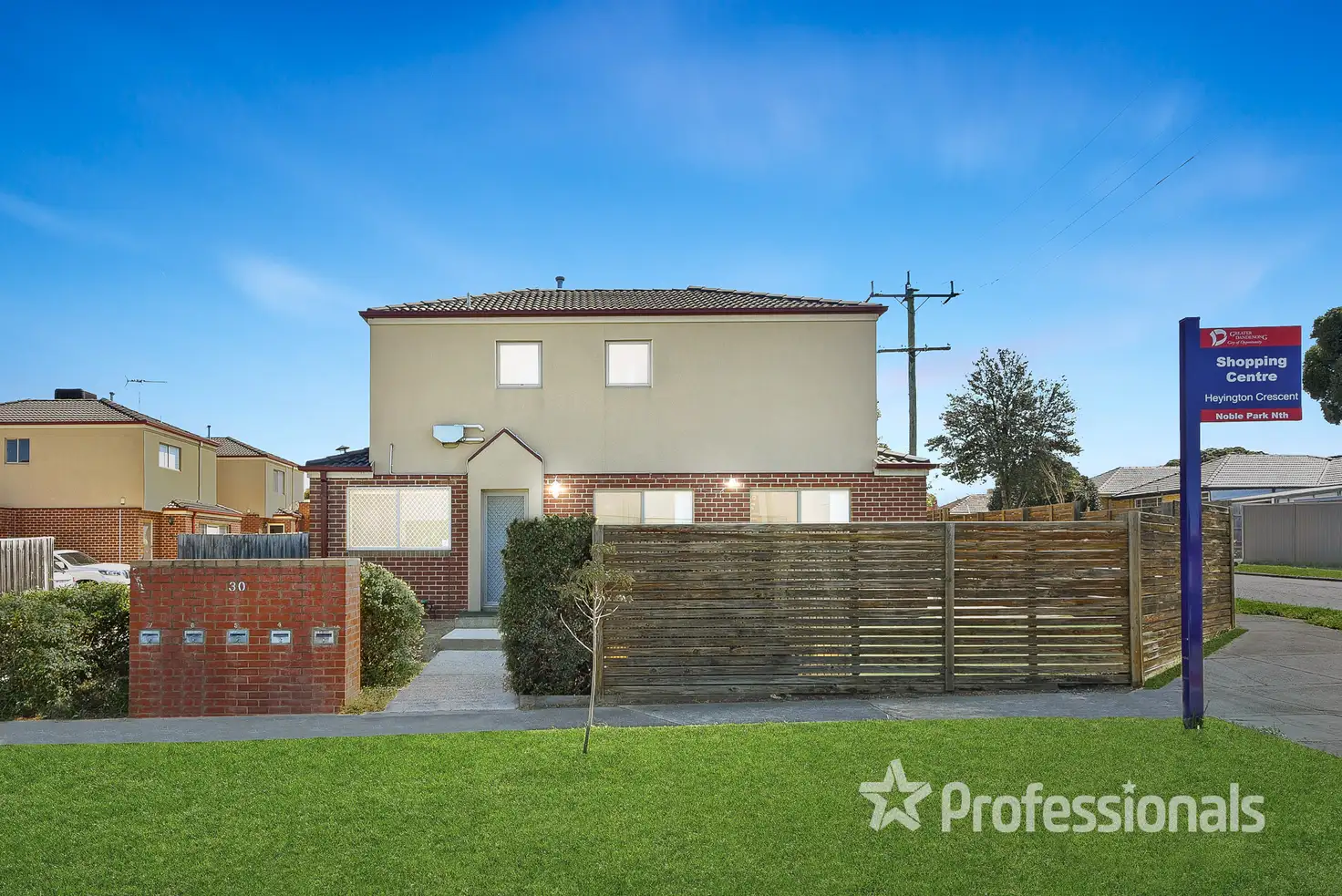 Main view of Homely townhouse listing, 1/30 Heyington Crescent, Noble Park North VIC 3174