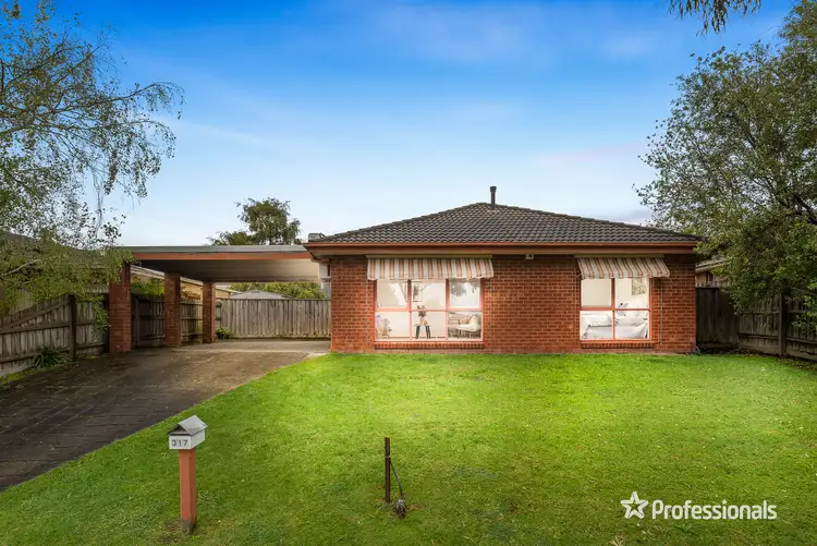 Main view of Homely house listing, 317 Dandelion Drive, Rowville VIC 3178