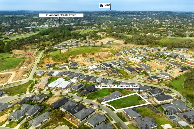 Third view of Homely land listing, 30 Serenity Place, Diamond Creek VIC 3089