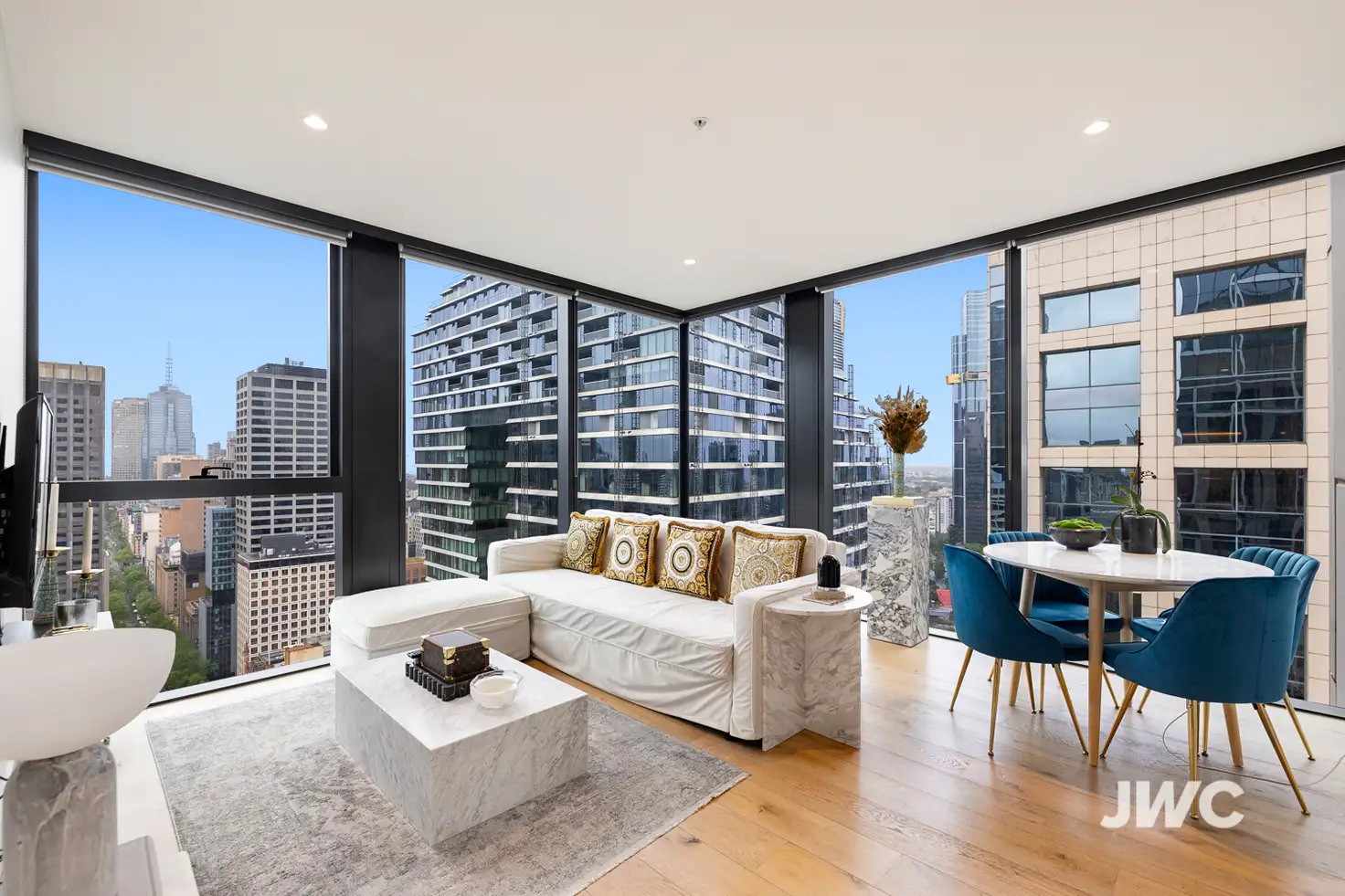 Main view of Homely apartment listing, 3206/464 Collins Street, Melbourne VIC 3000
