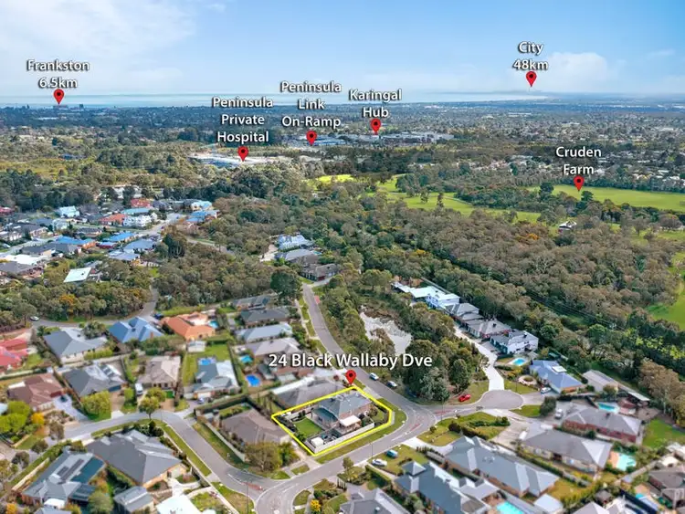 Second view of Homely house listing, 24 Black Wallaby Drive, Langwarrin VIC 3910
