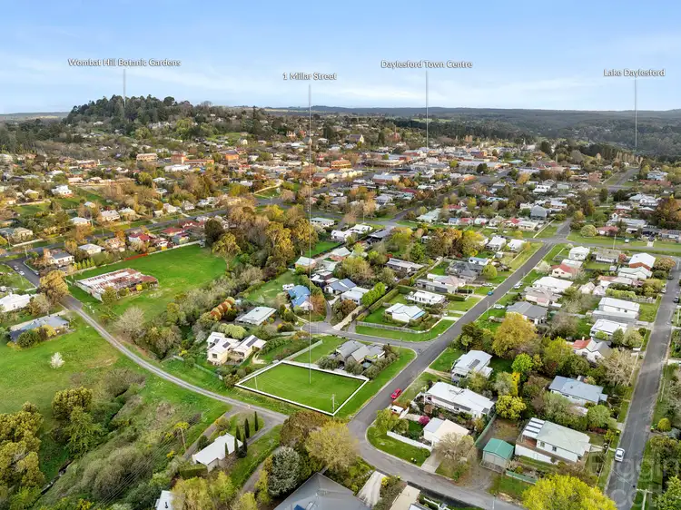 Third view of Homely land listing, 1 Millar Street, Daylesford VIC 3460