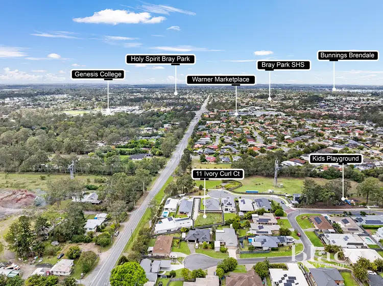 Third view of Homely land listing, 11 Ivory Curl Court, Warner QLD 4500