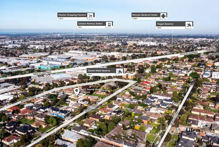 3/22 Dennis Street, Clayton VIC 3168