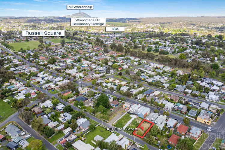 Third view of Homely land listing, 308 Finch Street, Ballarat East VIC 3350