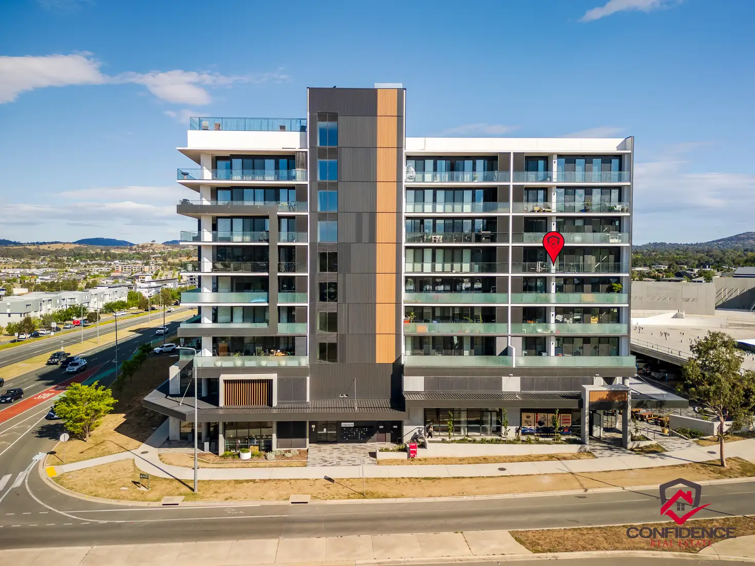 Main view of Homely apartment listing, 402/76 Steve Irwin Avenue, Wright ACT 2611