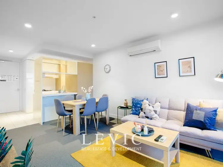 Second view of Homely apartment listing, 2808/33 Mackenzie Street, Melbourne VIC 3000