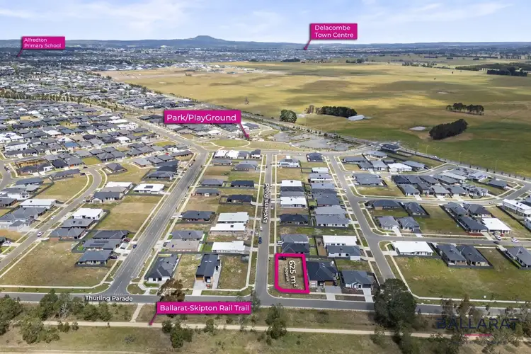 Second view of Homely land listing, 42 Thurling Parade, Lucas VIC 3350
