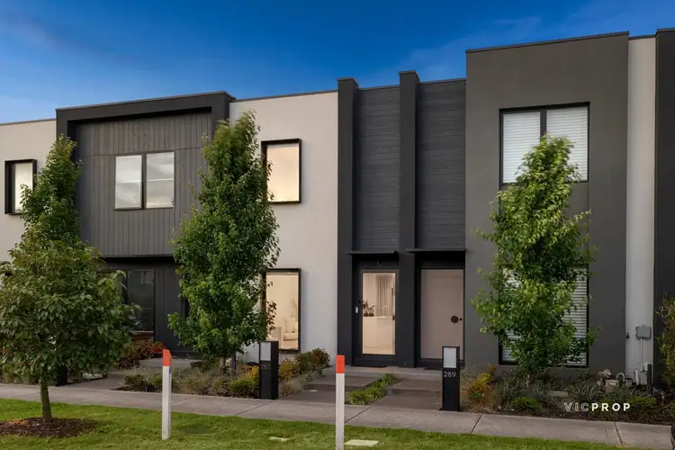 Main view of Homely townhouse listing, 287 Waterhaven Boulevard, Point Cook VIC 3030