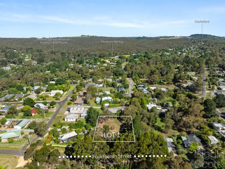 Main view of Homely land listing, LOT 1, 19 Fourteenth Street, Hepburn VIC 3461