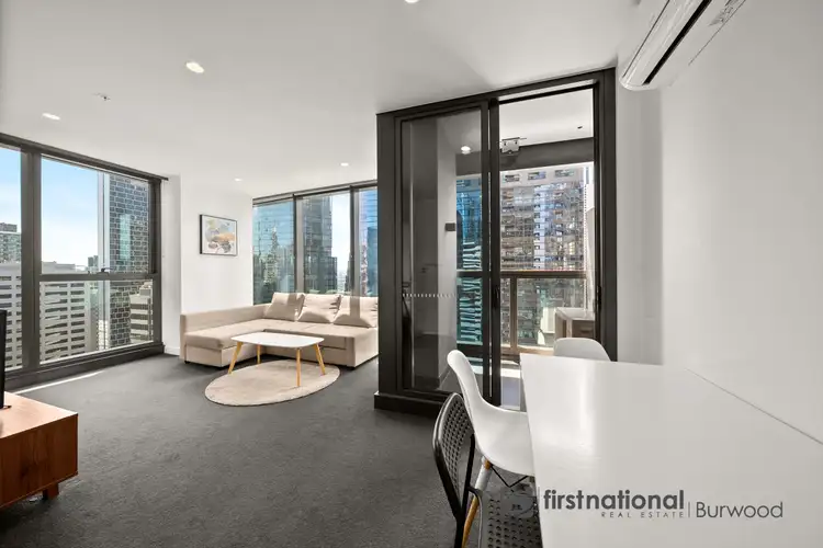 Second view of Homely apartment listing, 2901/285 La Trobe Street, Melbourne VIC 3000