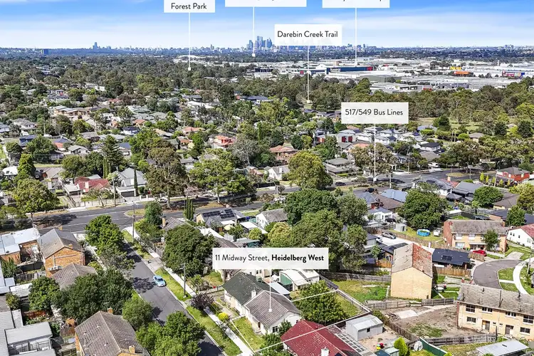 Second view of Homely house listing, 11 Midway Street, Heidelberg West VIC 3081
