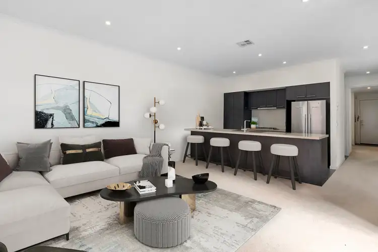 Second view of Homely townhouse listing, 10 Beaurepaire Parade, Footscray VIC 3011