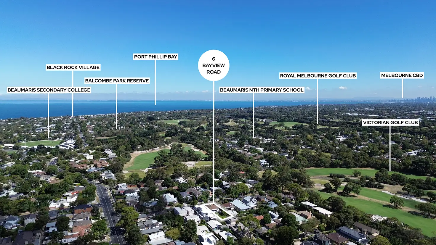 Main view of Homely house listing, 6 Bayview Road, Beaumaris VIC 3193