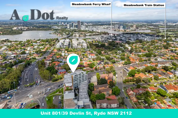 Second view of Homely apartment listing, 801/39 Devlin Street, Ryde NSW 2112