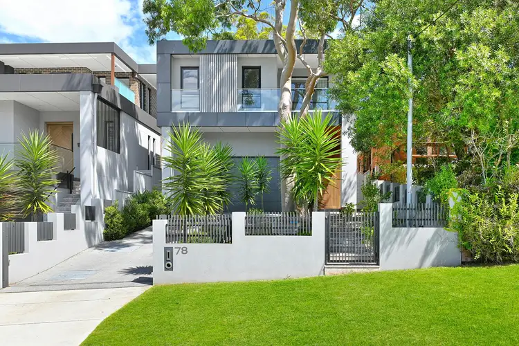 Main view of Homely semi-detached listing, 78 Waratah Street, Oatley NSW 2223