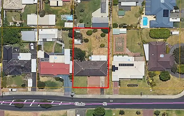 Main view of Homely house listing, 34 Clarke Street, South Bunbury WA 6230